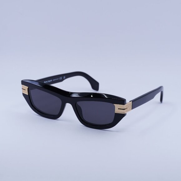Palm Angels PERI10E CLAIRE 1007 Sunglasses Black Cat Eye Frame, Dark Grey Lenses - Picture 1 of 9